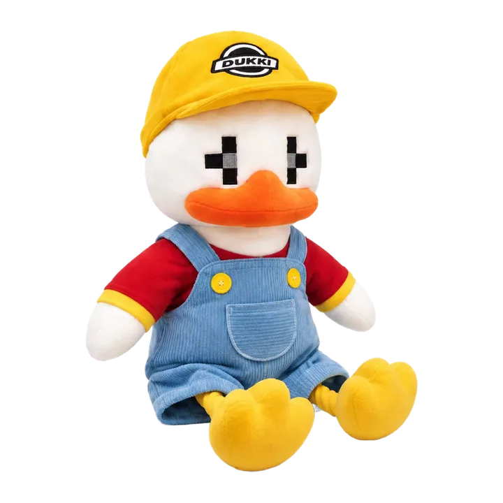 Character Dukki Plush Overalls